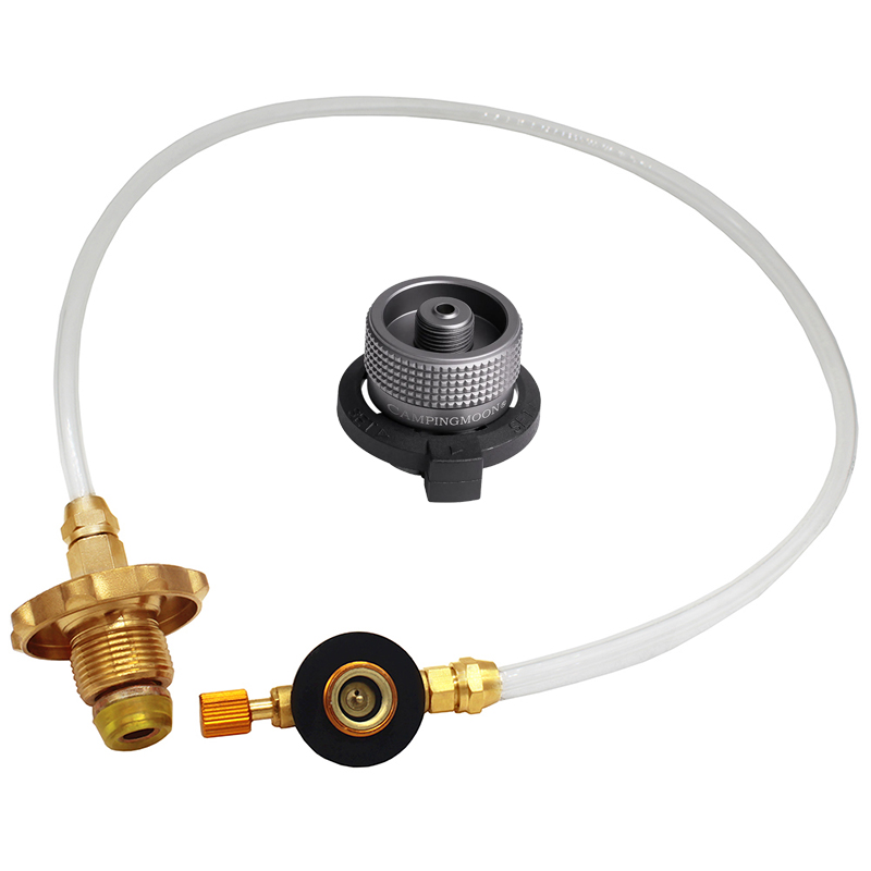 Cooking On Camping Stove - Outdoor Camping Gas Stove Propane Refill