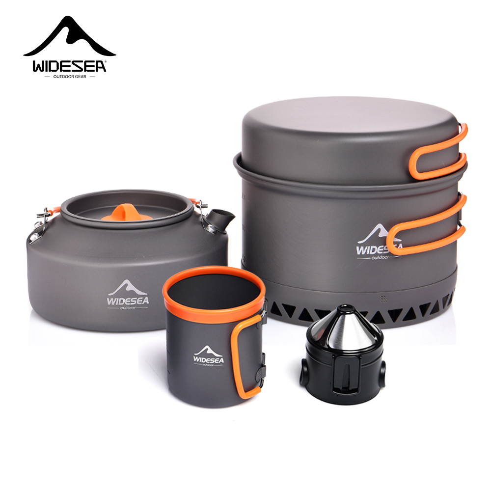 Camping Hiking Cooking - Camping Tableware Outdoor Cookware Set Pots