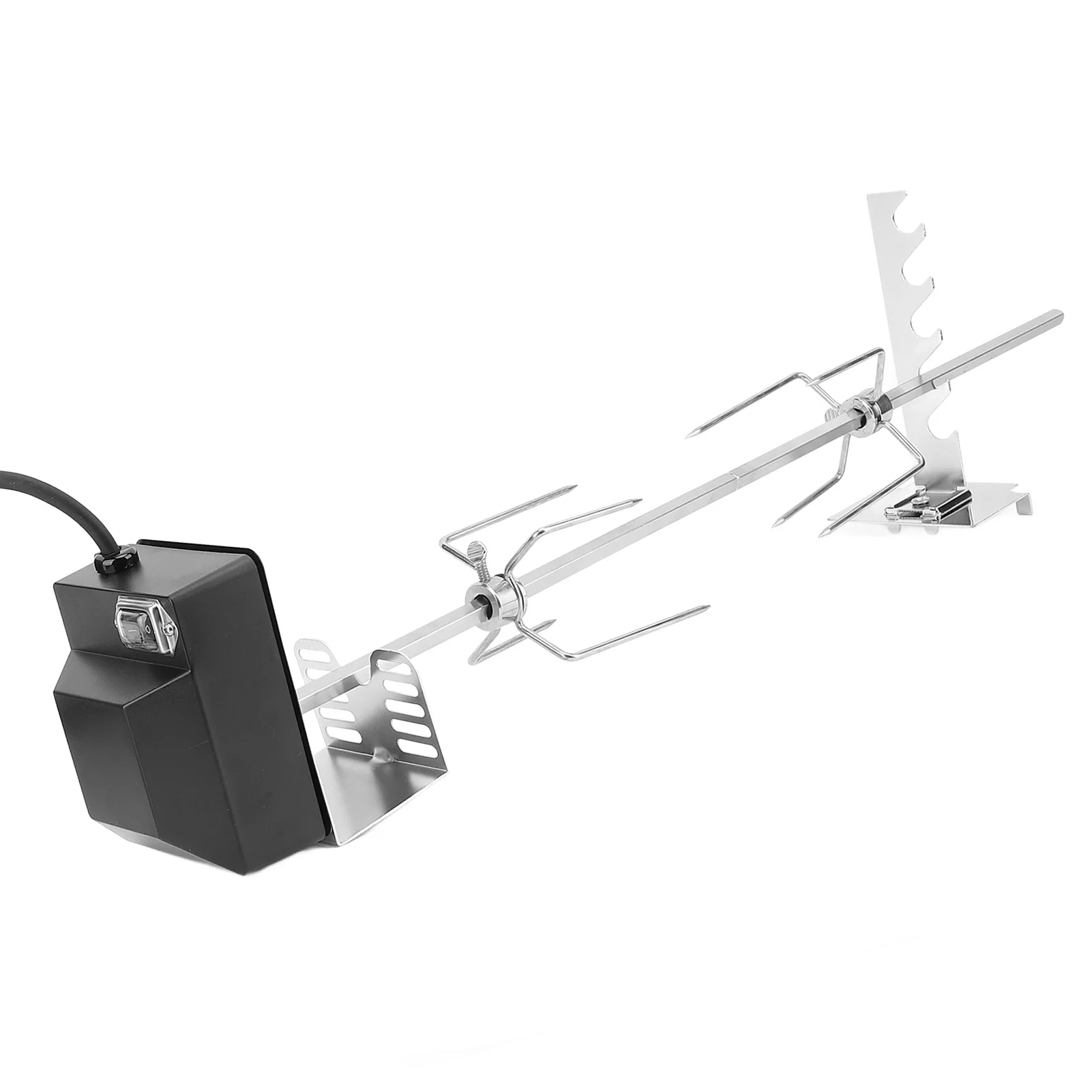 Camping Cooking Bundle - Electric BBQ Grill Rotisserie Motor Set