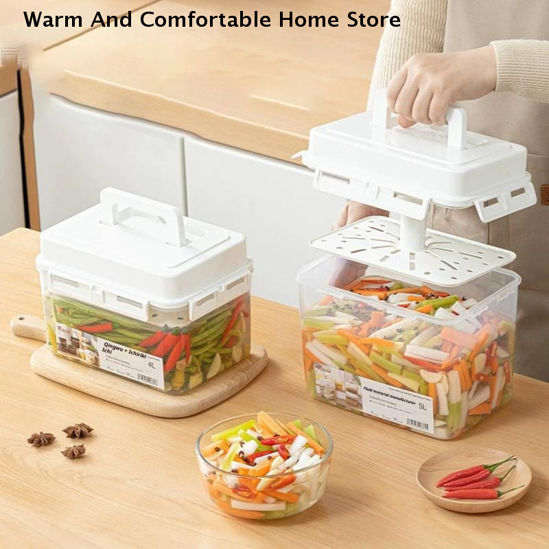 Camping Cooking Disc - 5L Kimchi Press Ferment Storage Container