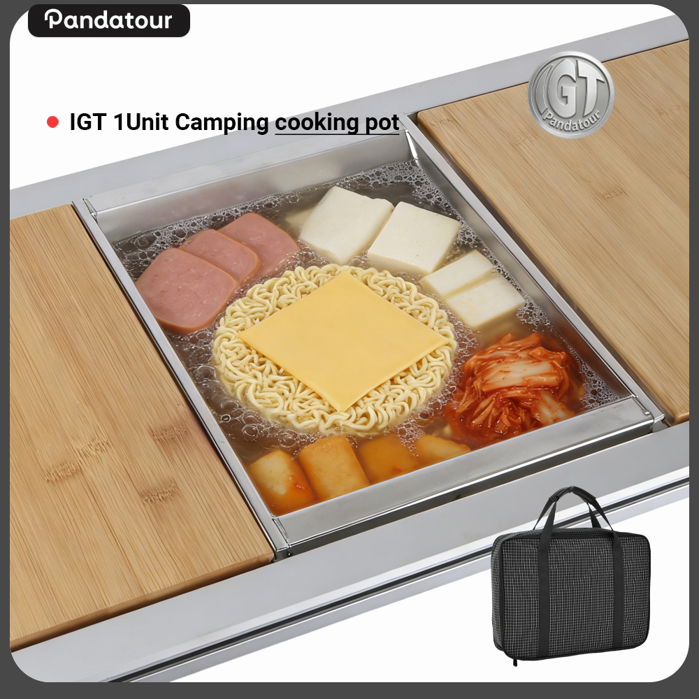 Camping Cooking Unit - Pandatour Camping IGT Unit Oden Pot