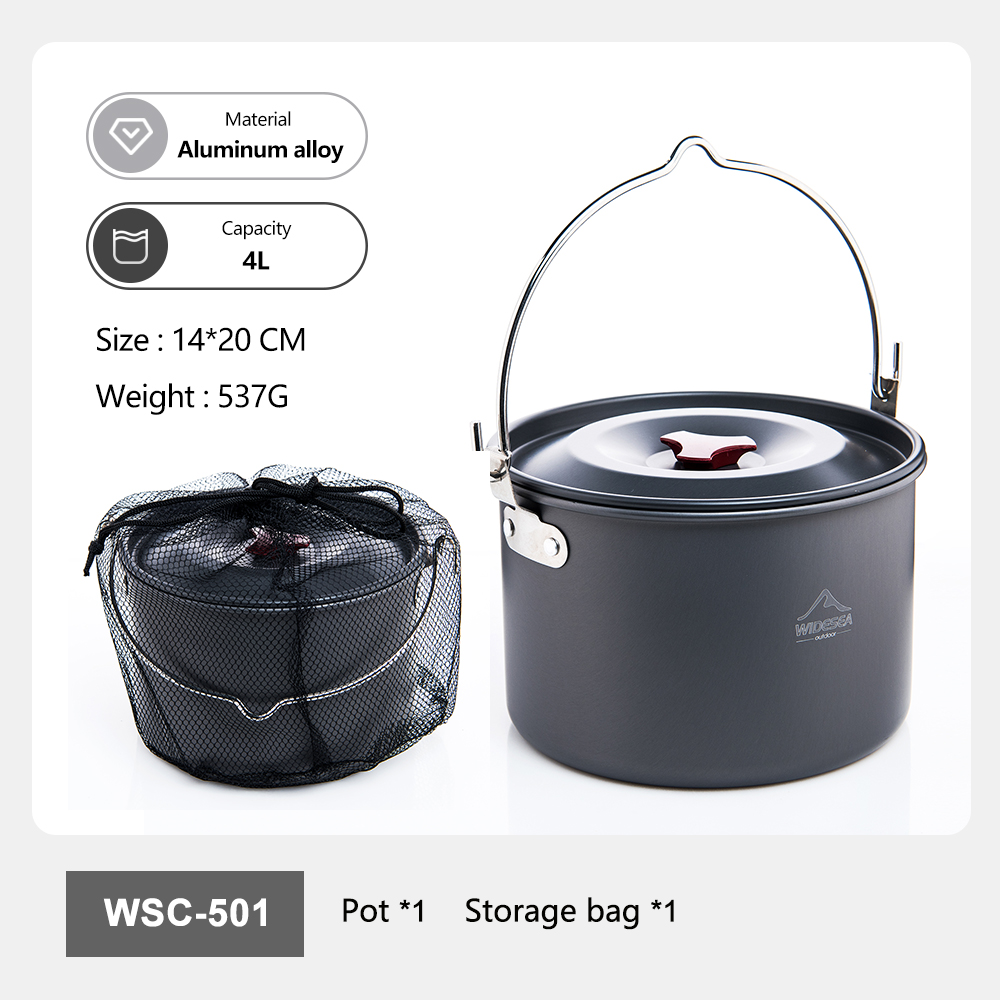 Widesea Hard Anodized Aluminum – обзор и цена Camping Cooking Bag