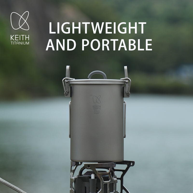 KEITH Pure Titanium Rice Cooke – обзор и цена Camping Hiking Cooking