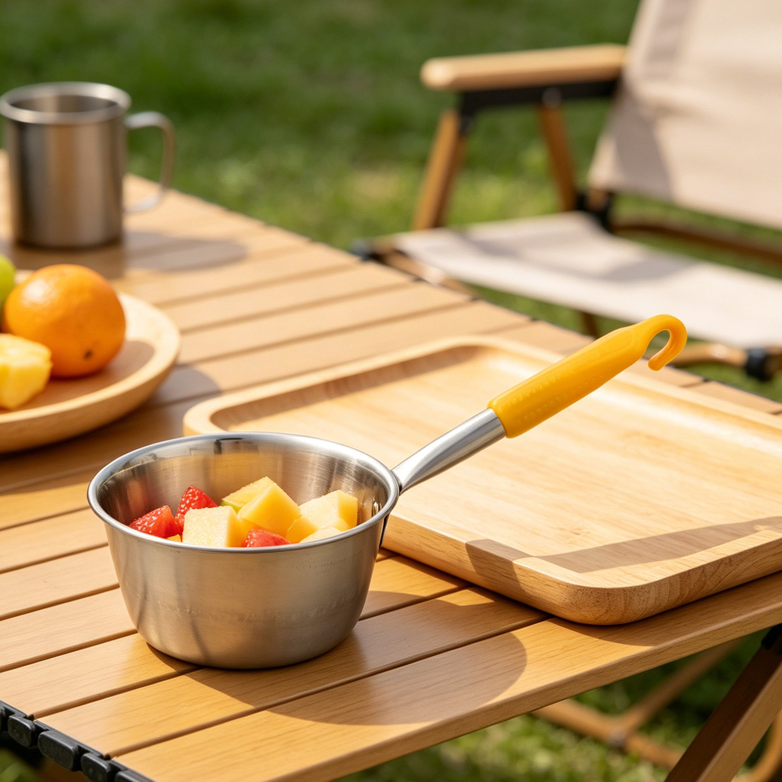 Stainless Steel Water Ladle Po – обзор и цена Camping Cooking Handle