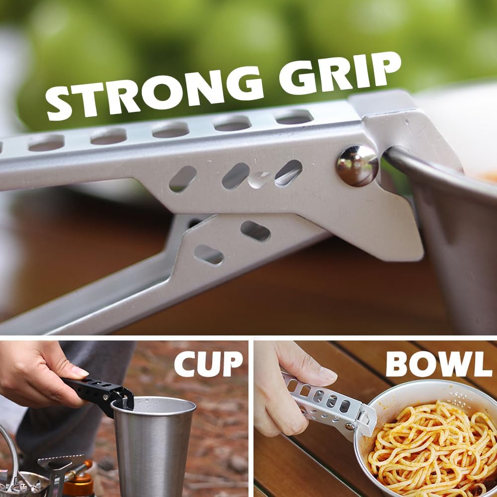 Outdoor Heat-resistant Pot Gri – обзор и цена Camping Cooking Accessories Set