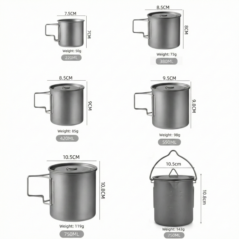 Titanium Camping Mug with Fold – обзор и цена Camping Cooking Pack