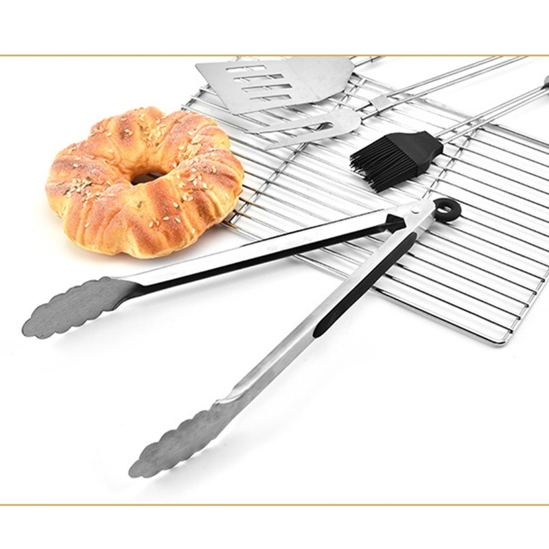 4pcs BBQ Tools Set Barbecue St – обзор и цена Camping Cooking Accessories Set