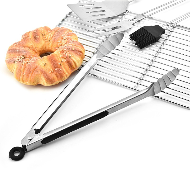 4pcs BBQ Tools Set Barbecue St – обзор и цена Camping Cooking Accessories Set