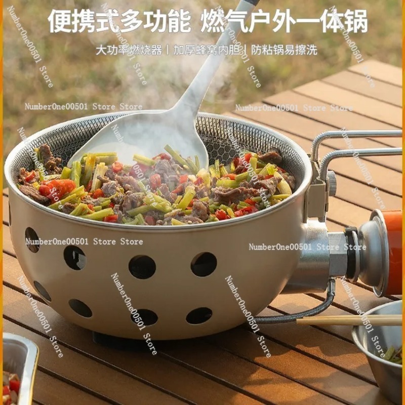 Portable Outdoor Cooking Pot A – обзор и цена Camping Cooking Accessories Set