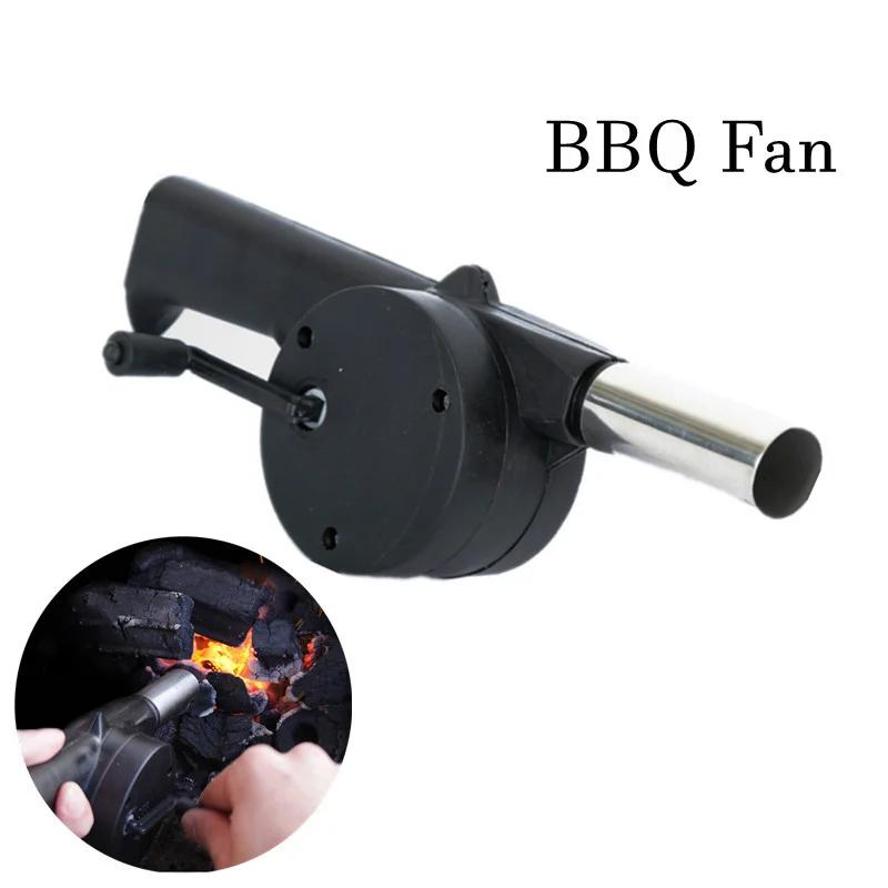 Manual Hand Crank BBQ Fan Port – обзор и цена Camping Cooking Accessories Set