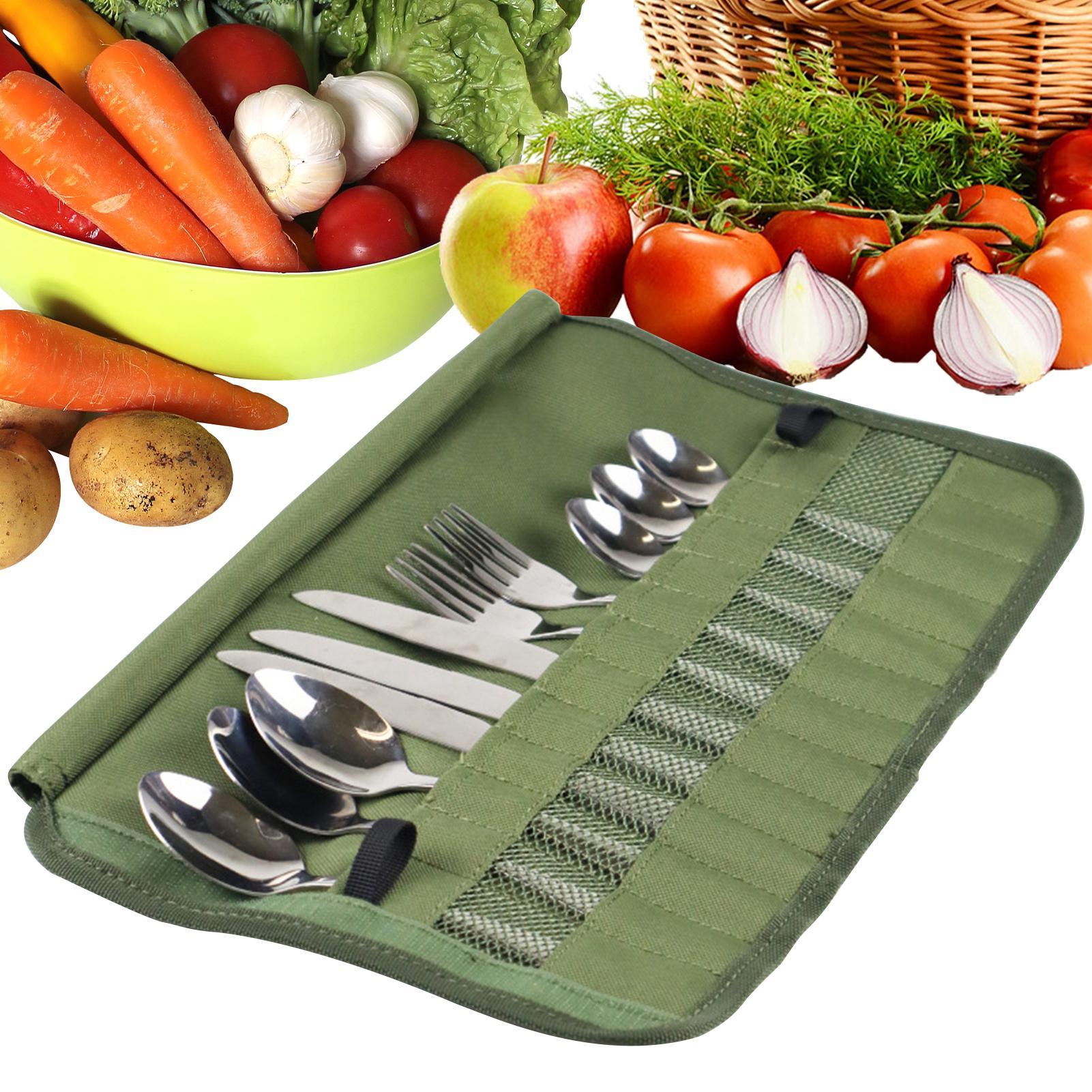 Camping Tableware Roll Bag Kit – обзор и цена Camping Cooking Bundle