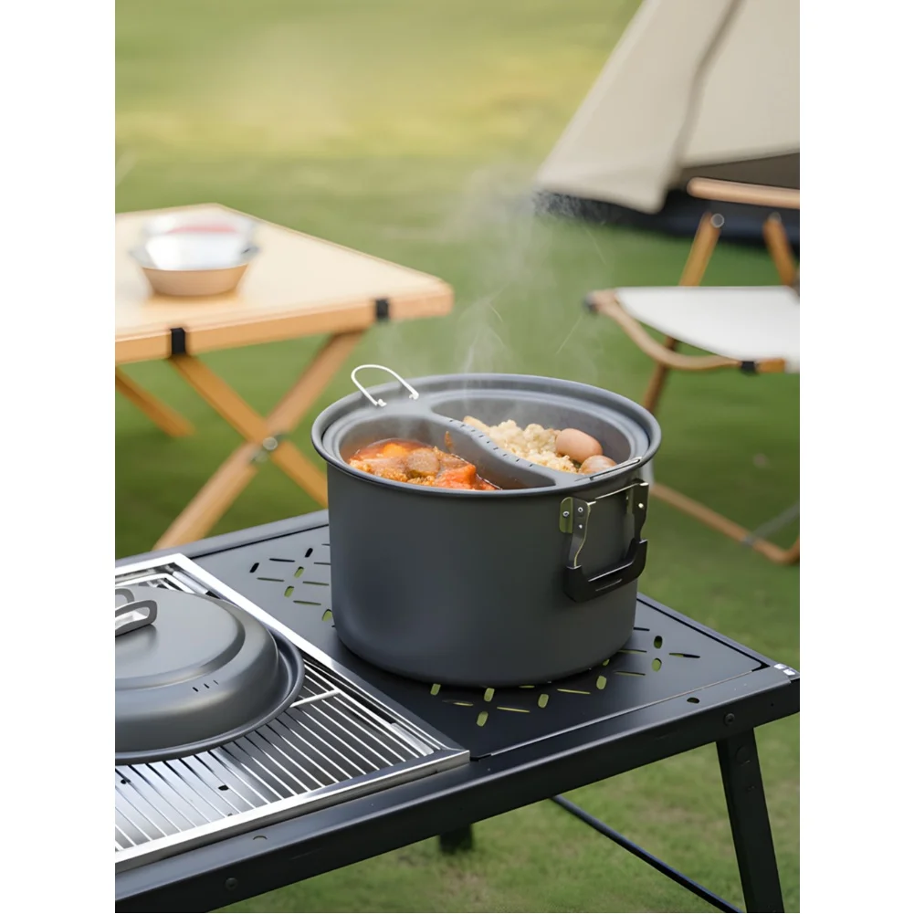 1 Set 6L Outdoor Dual-Purpose  – обзор и цена Camping Cooking Accessories Set