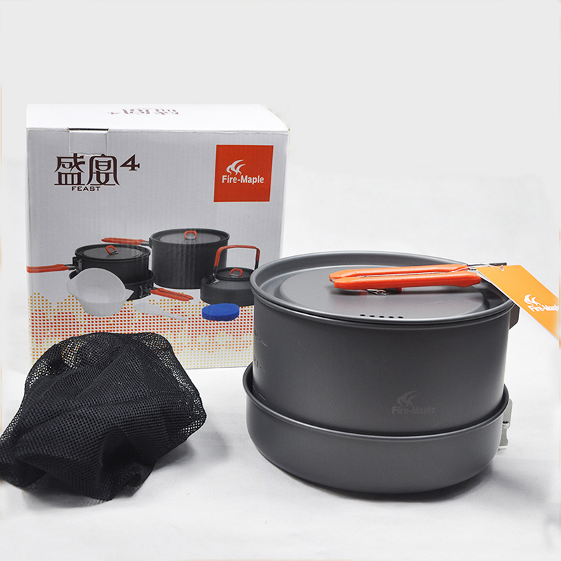 Fire Maple 4-5 Person Cookware – обзор и цена Camping Cooking Set For 4