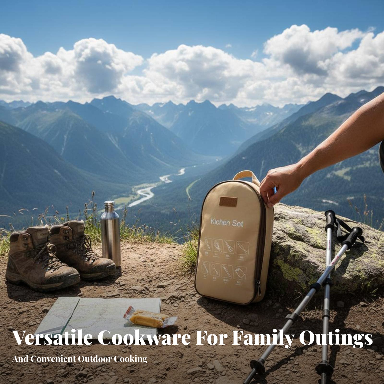 Outdoor Portable Cooking Utens – обзор и цена Camping Cooking And Dining Set
