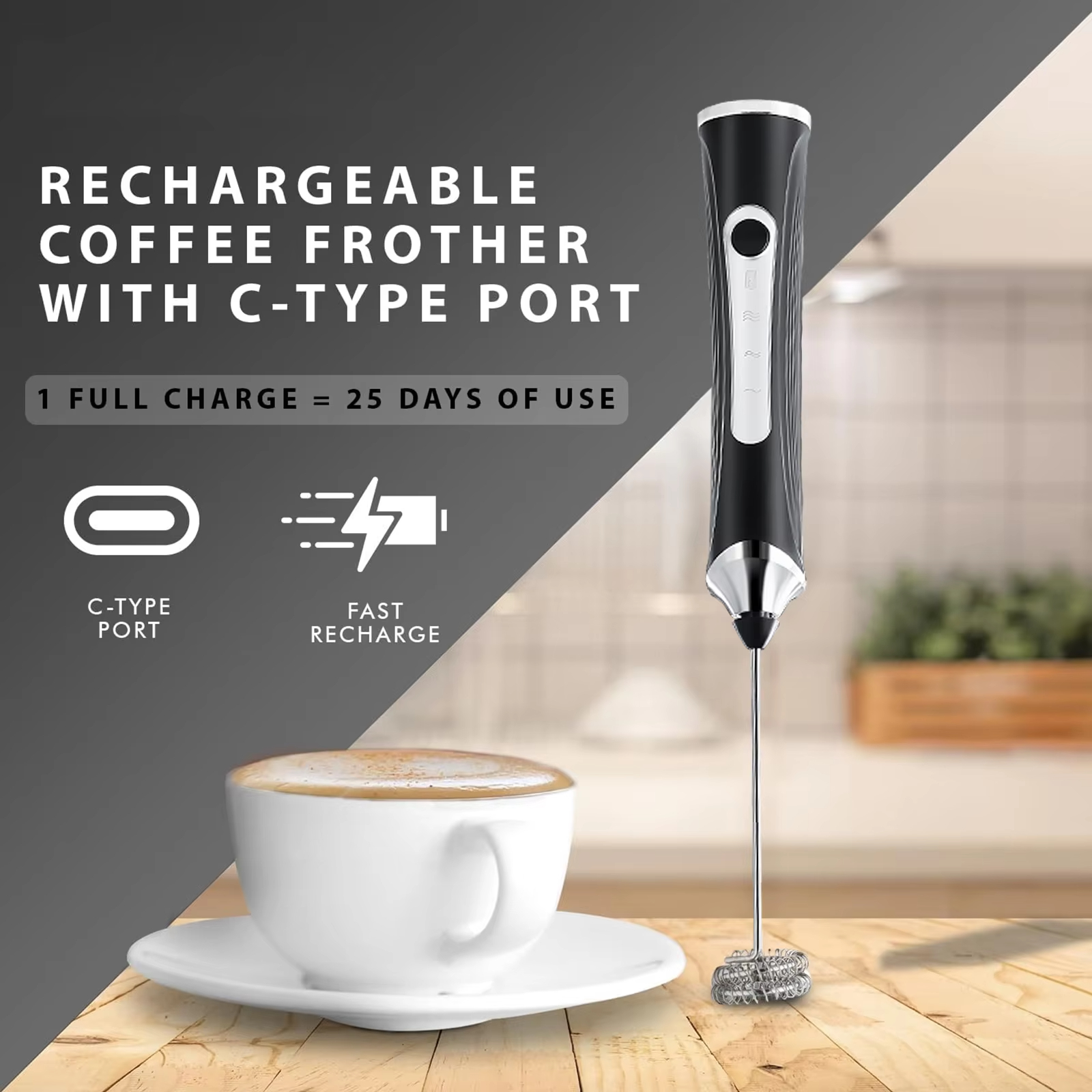Electric milk frother, milk co – обзор и цена Pocket Coffee Maker