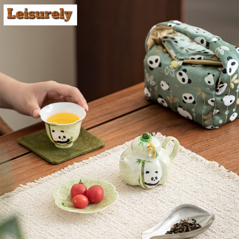 Hand-painted Panda Travel Tea  – обзор и цена Camping Cooking Bag
