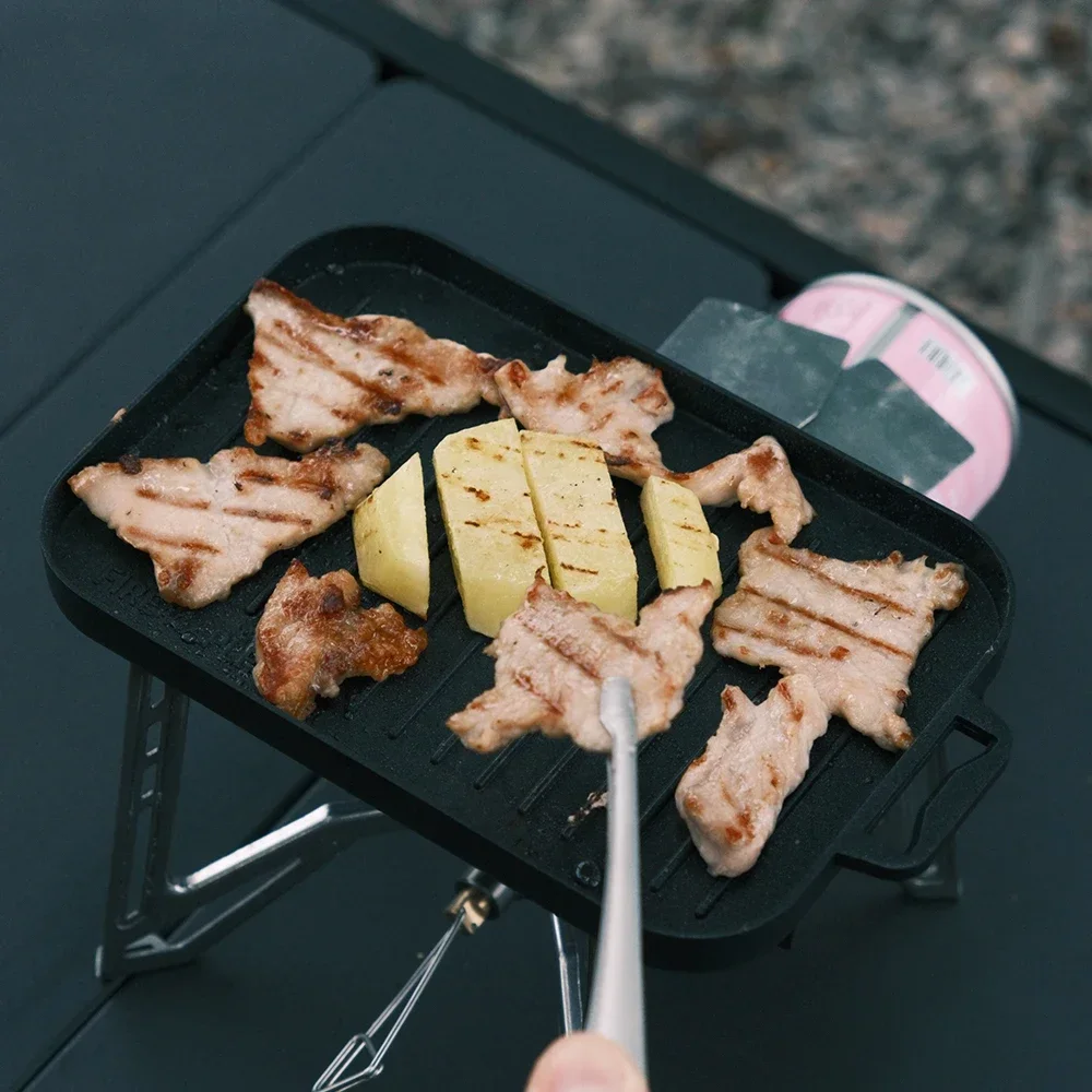 Mini Grill Plate Set Thickened – обзор и цена Camping Cooking Hot Plate