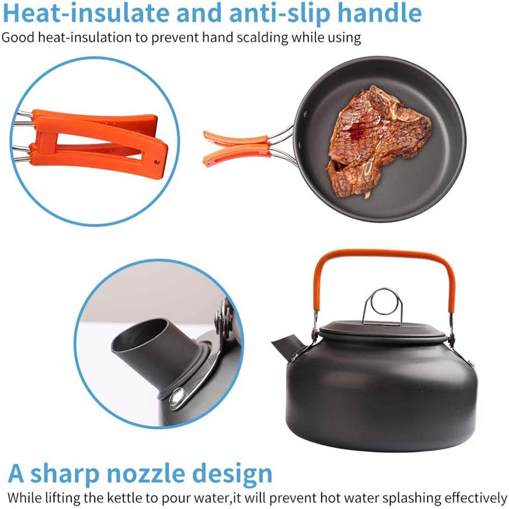 Outdoor camping cooking set, n – обзор и цена Camping Cooking And Dining Set