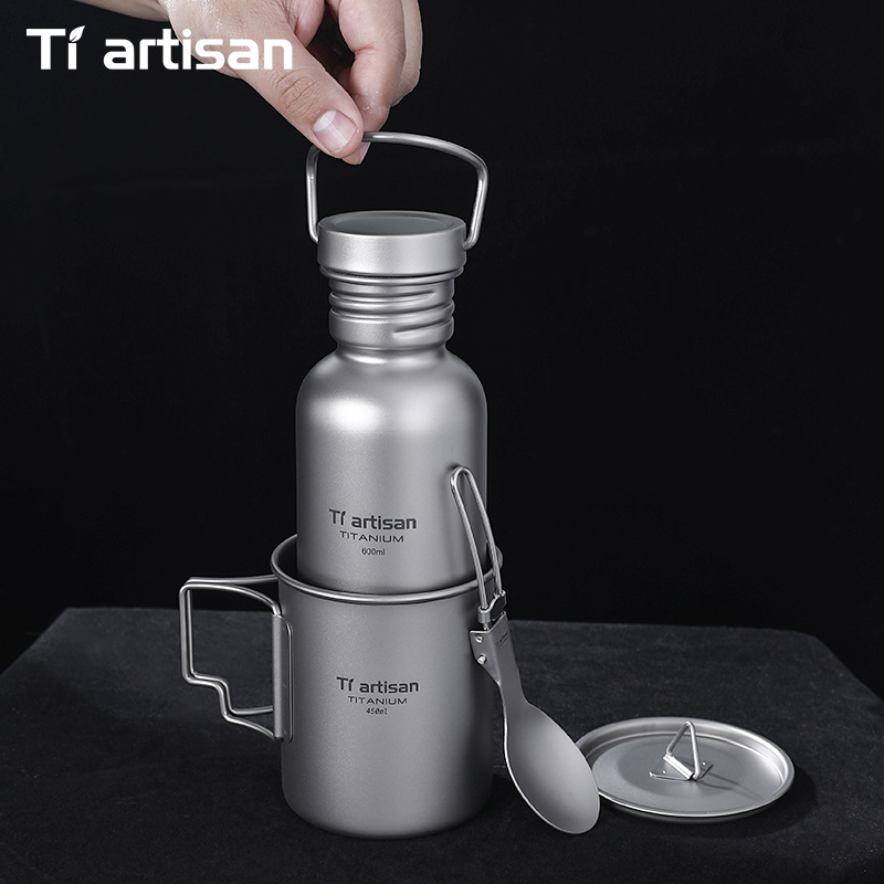 Tiartisan Titanium Cookware 3- – обзор и цена Camping Cooking Pack
