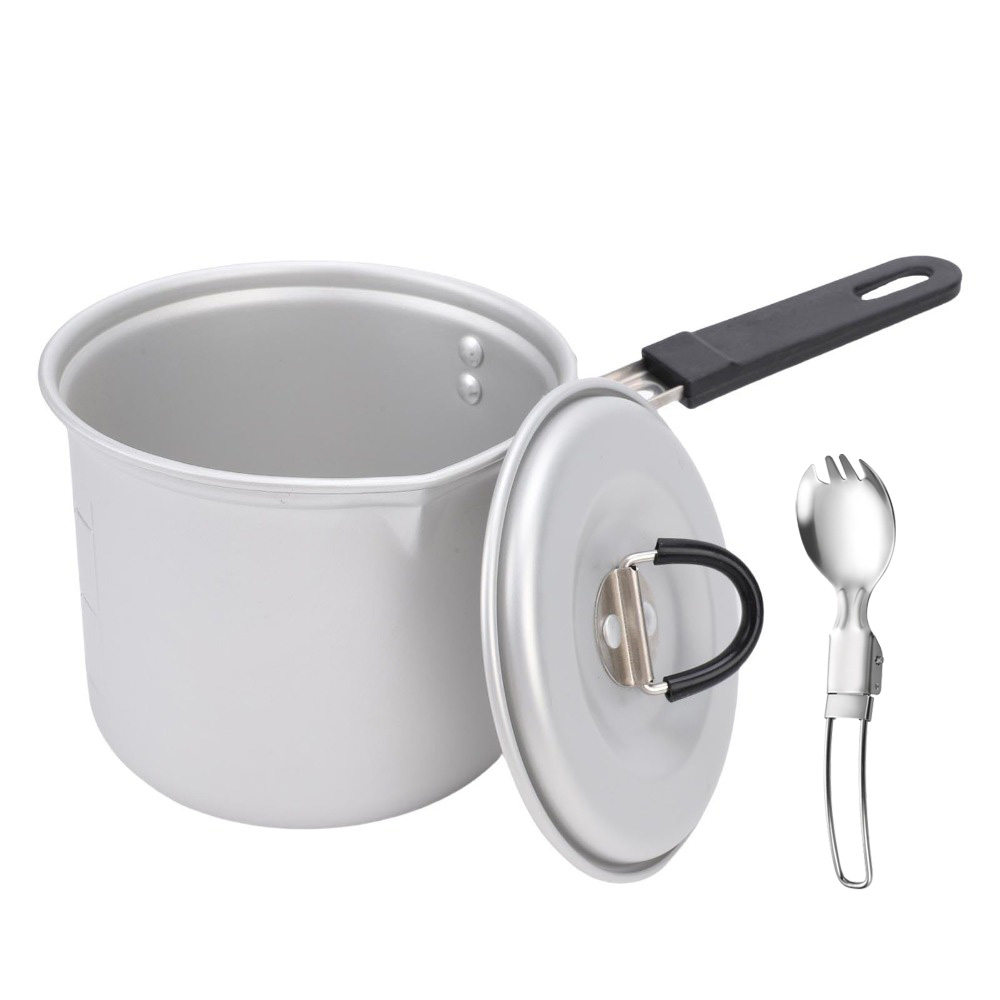 Camping Cooking Pot, 770ml Por – обзор и цена Camping Cooking Pot With Lid