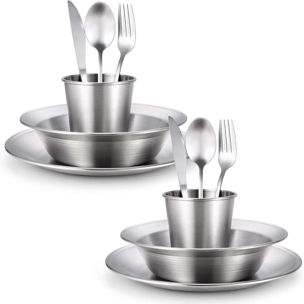 Stainless Steel Camping Mess K – обзор и цена Camping Hiking Cooking