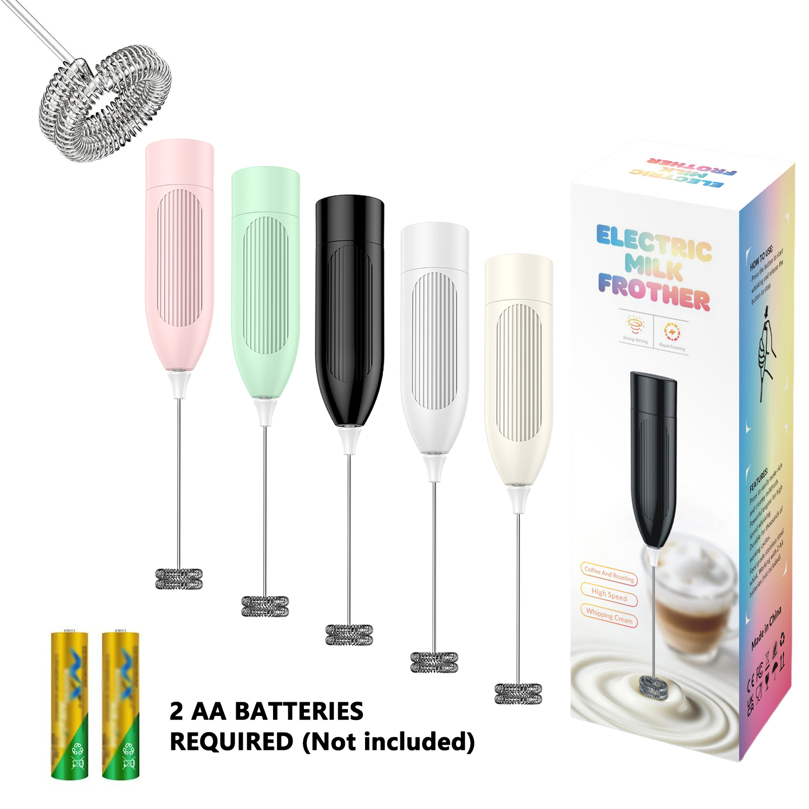 Milk Frother Handheld Electric – обзор и цена Pocket Coffee Maker