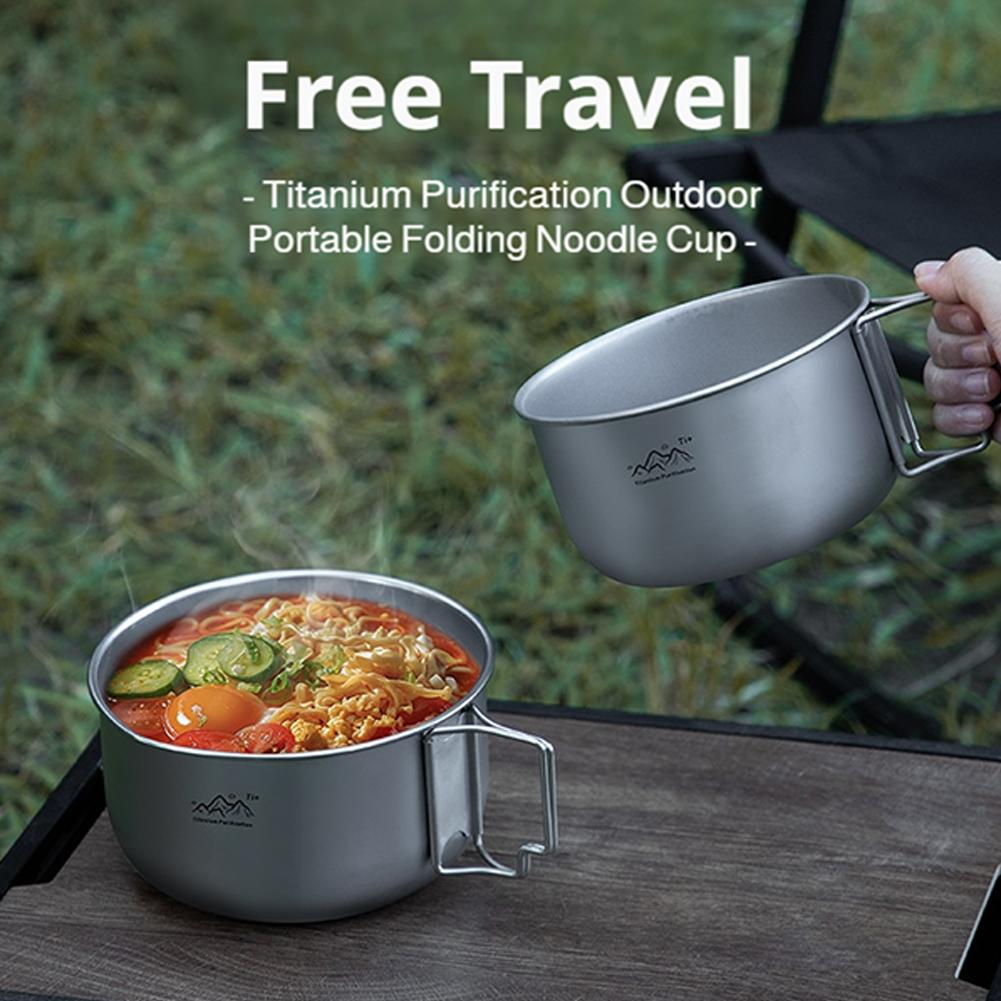 Titanium Coated Camping Pot Do – обзор и цена Camping Cooking Pot With Lid
