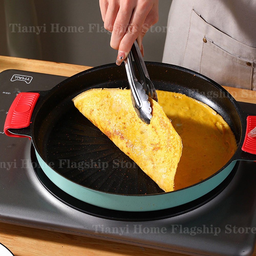 Grill Pan Round Non-Stick Barb – обзор и цена Camping Cooking Disc