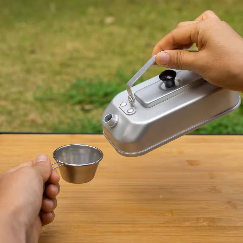 Ultralight Portable Picnic Cam – обзор и цена Camping Cooking Set With Kettle