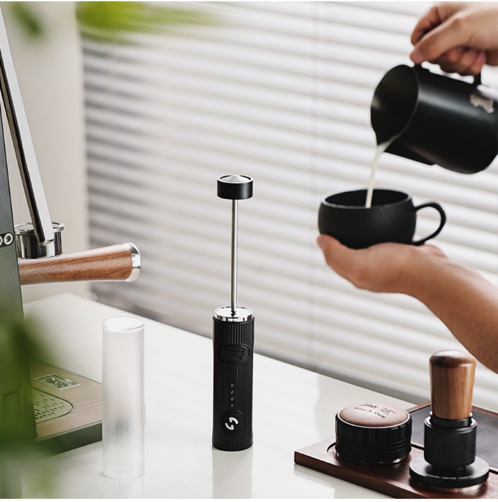 Wireless Electric Mini Milk Fr – обзор и цена Pocket Coffee Maker