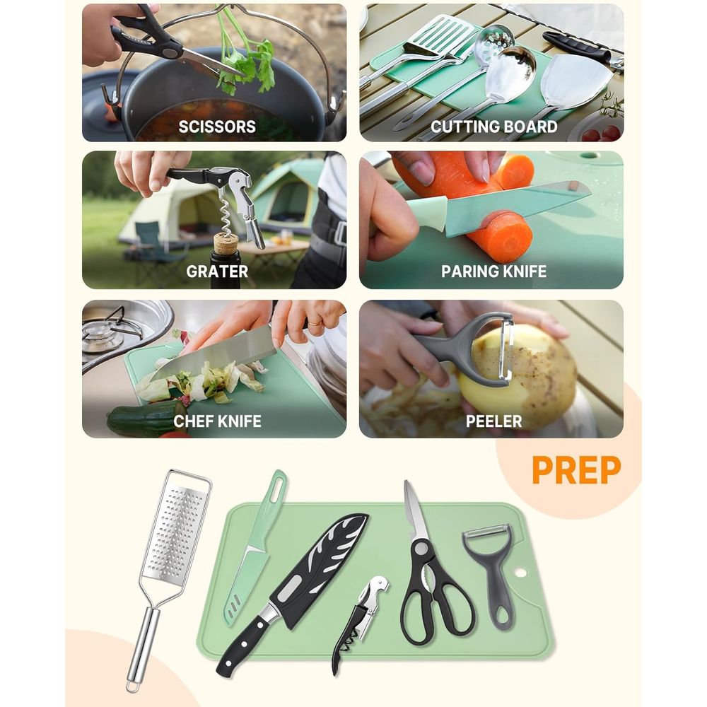 Compact Camping Kitchen Set wi – обзор и цена Camping Cooking Bag