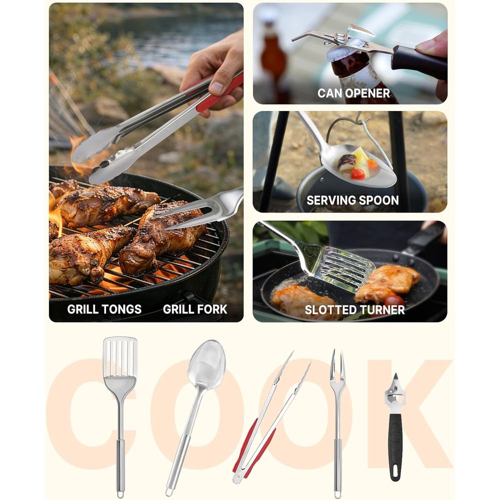 Compact Camping Kitchen Set wi – обзор и цена Camping Cooking Bag