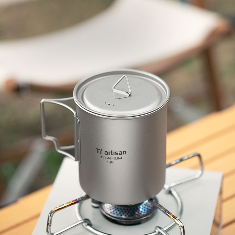 Tiartisan Outdoor Titanium Lig – обзор и цена Camping Cooking Pot With Lid