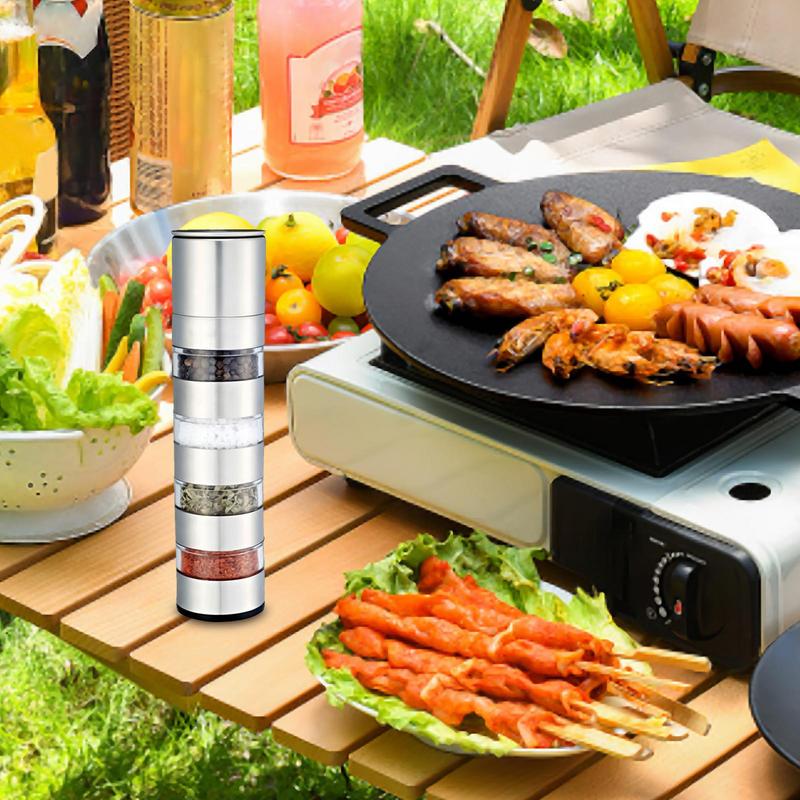 Travel Seasoning Containers Pe – обзор и цена Camping Cooking Set For 4