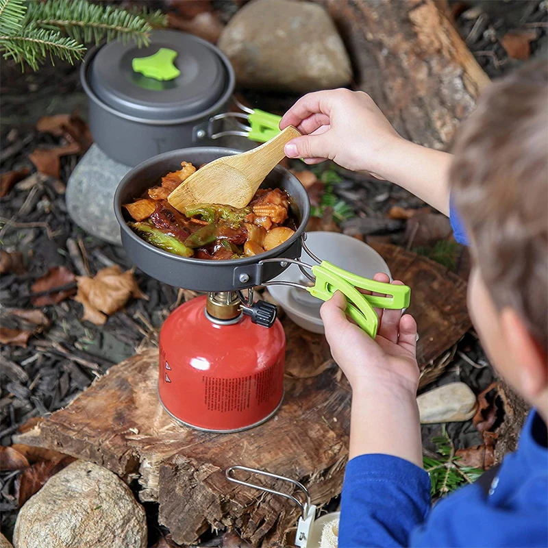 Portable Durable Camping Cookw – обзор и цена Camping Cooking Pack