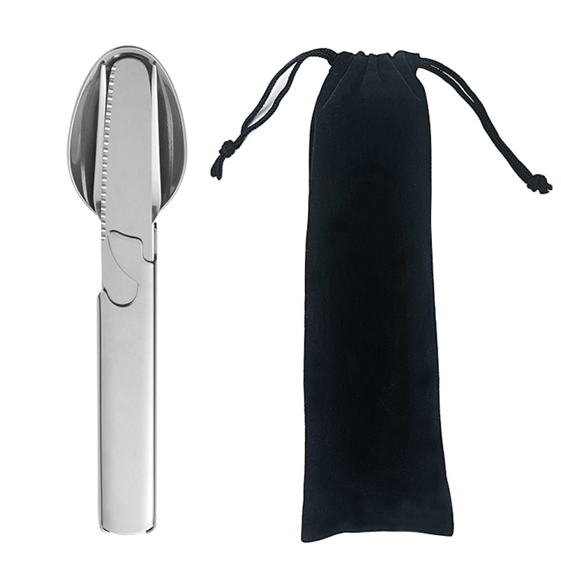 4Pcs/Set Portable Stainless St – обзор и цена Camping Cooking And Eating Set