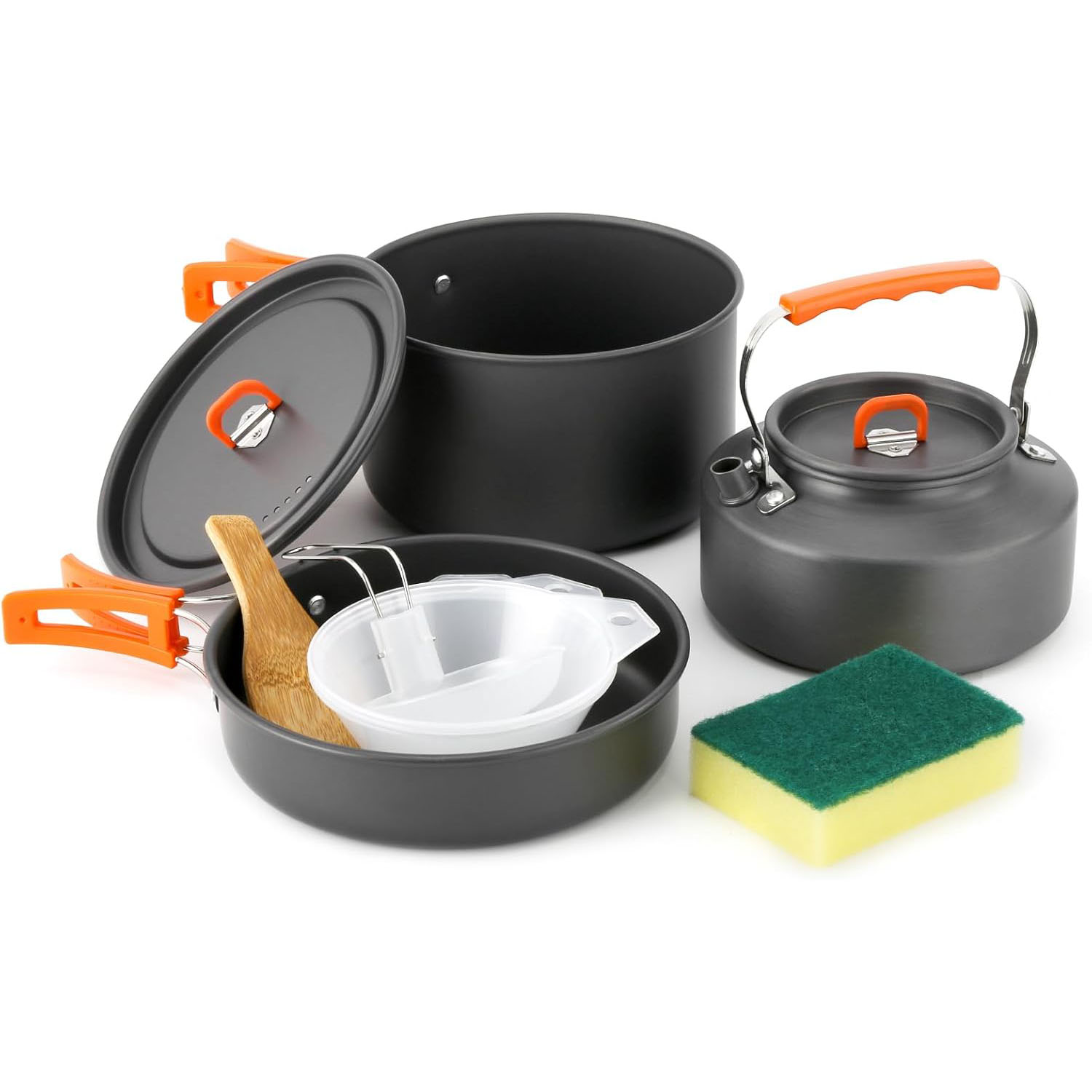 Camping cookware Camping pot a – обзор и цена Camping Cooking Set With Kettle