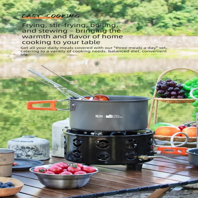 Camping Cookware Set Outdoor P – обзор и цена Camping Cooking Bundle