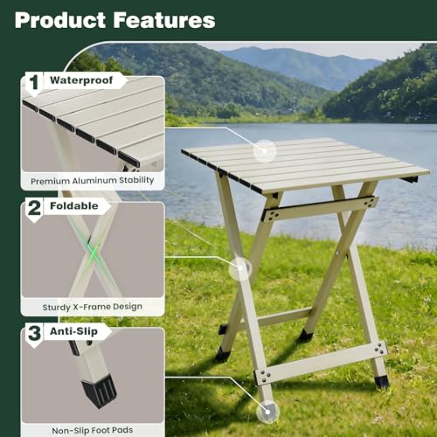 Folding Camping Table - Lightw – обзор и цена Camping Hiking Cooking