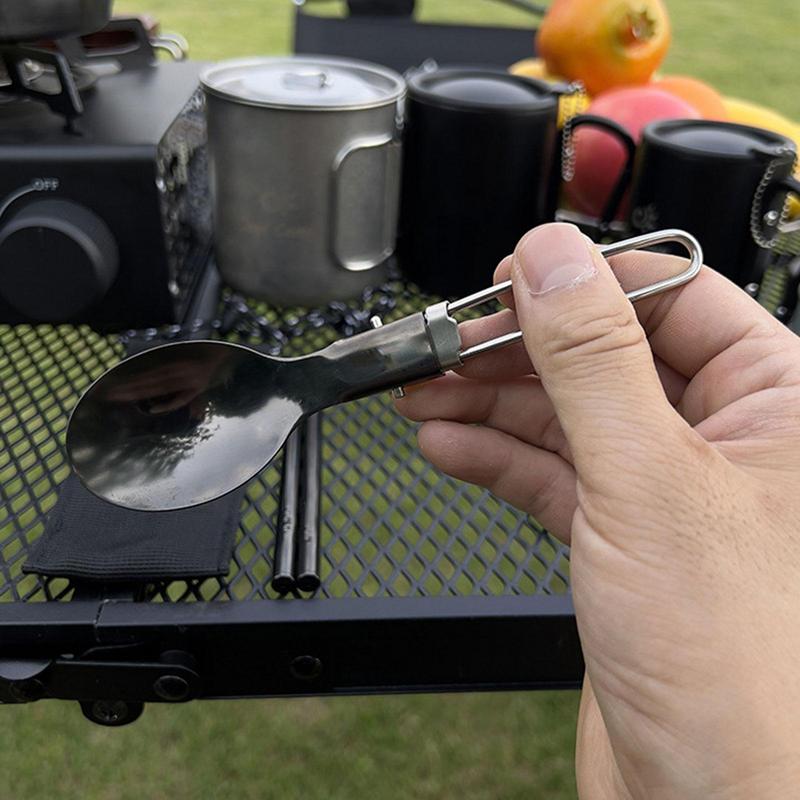 Foldable Spoon Chopsticks Trav – обзор и цена Camping Cooking And Eating Set