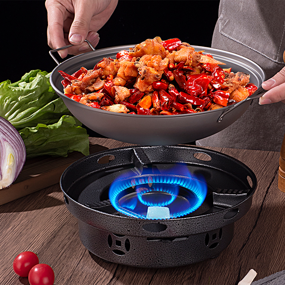 1.8L Titanium Wok Pan with Lid – обзор и цена Camping Cooking Bundle