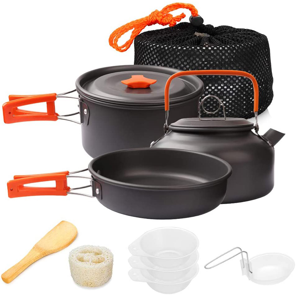 1pcs/1set Camping Cookware Kit – обзор и цена Camping Cooking Pack