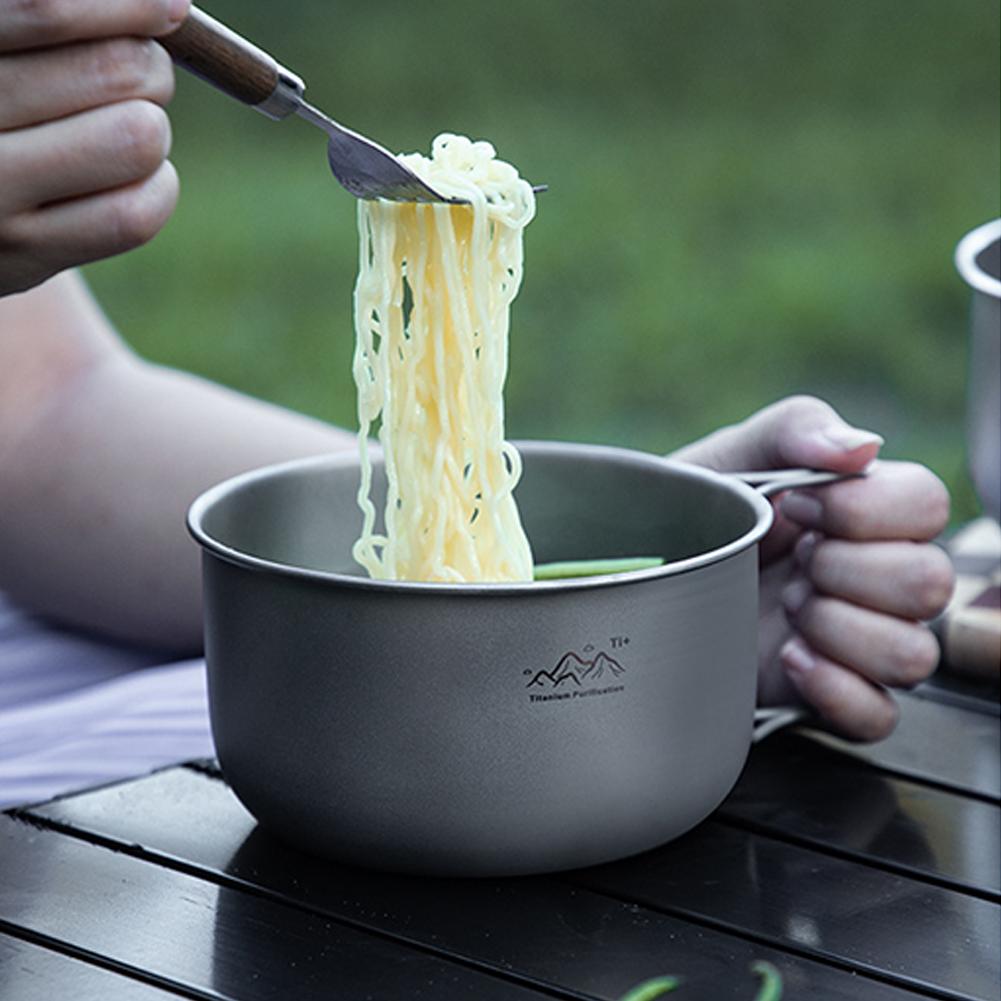 Titanium Hanging Pot Lightweig – обзор и цена Camping Cooking Pot With Lid