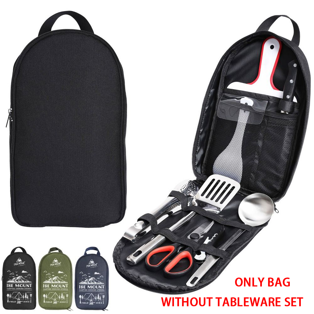 2024 Picnic Utensil Set Storag – обзор и цена Camping Cooking Set With Bag