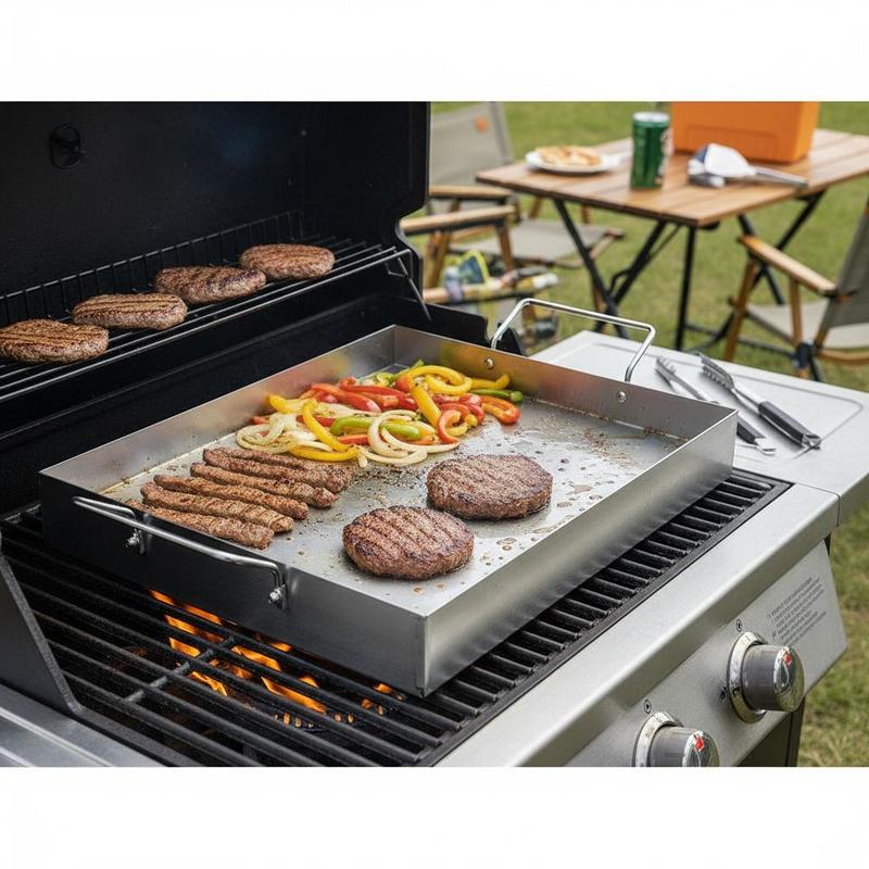 Free Shipping-Rectangular Flat – обзор и цена Camping Cooking Handle