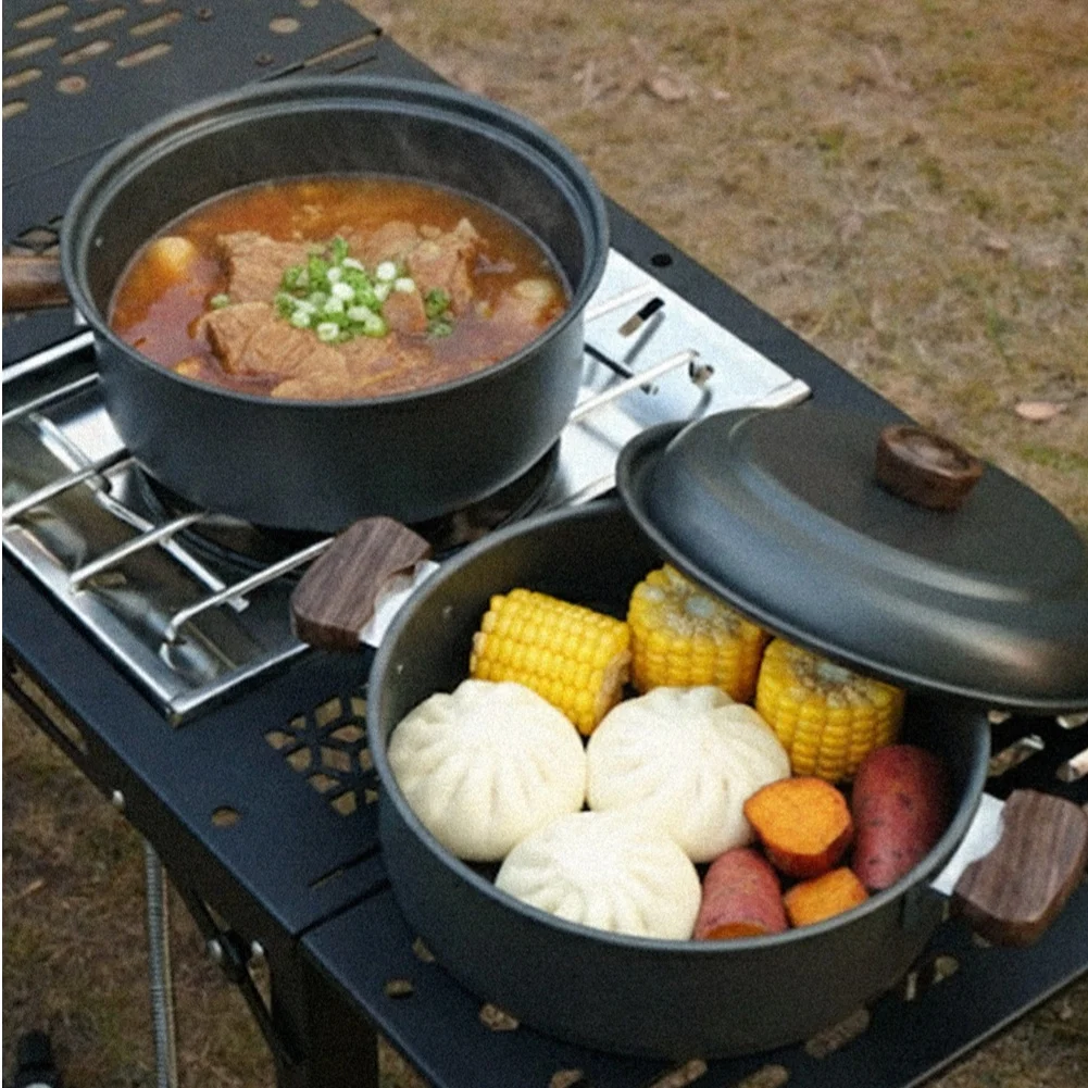 3L Camping Cooking Pot Set Alu – обзор и цена Camping Cooking Pot With Lid