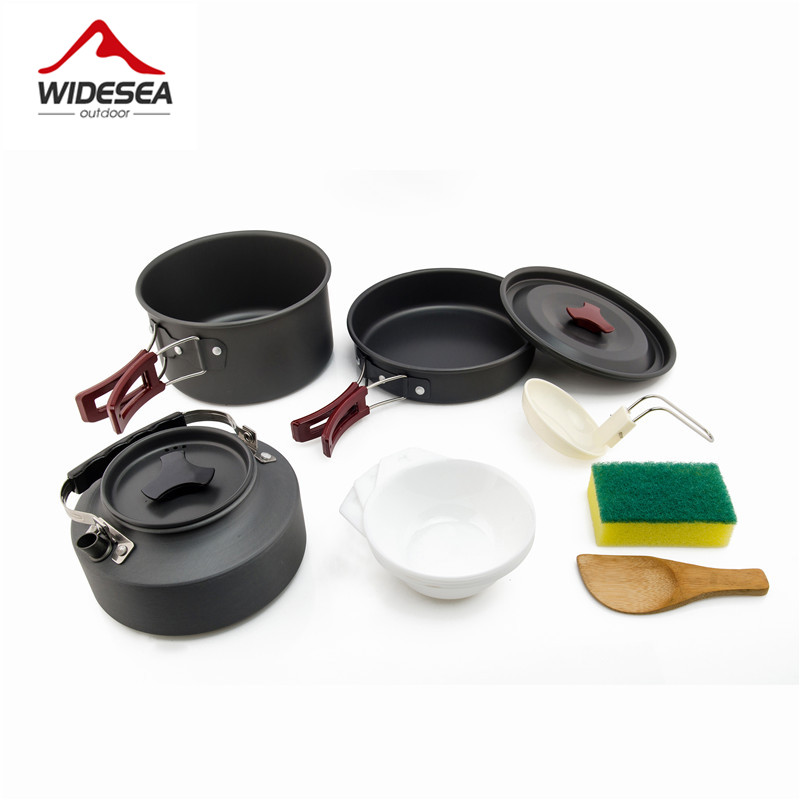 Widesea Camping Cookware Set O – обзор и цена Camping Cooking And Eating Set