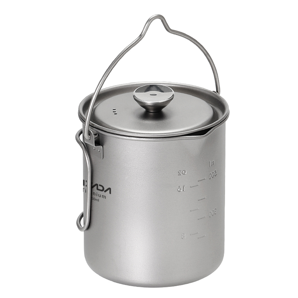 Lixada 750ml Titanium Coffee C – обзор и цена Pocket Coffee Maker