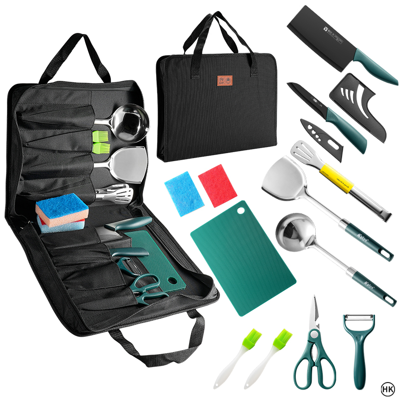 13PCS Camping cooking set, cam – обзор и цена Camping Cooking Accessories Set