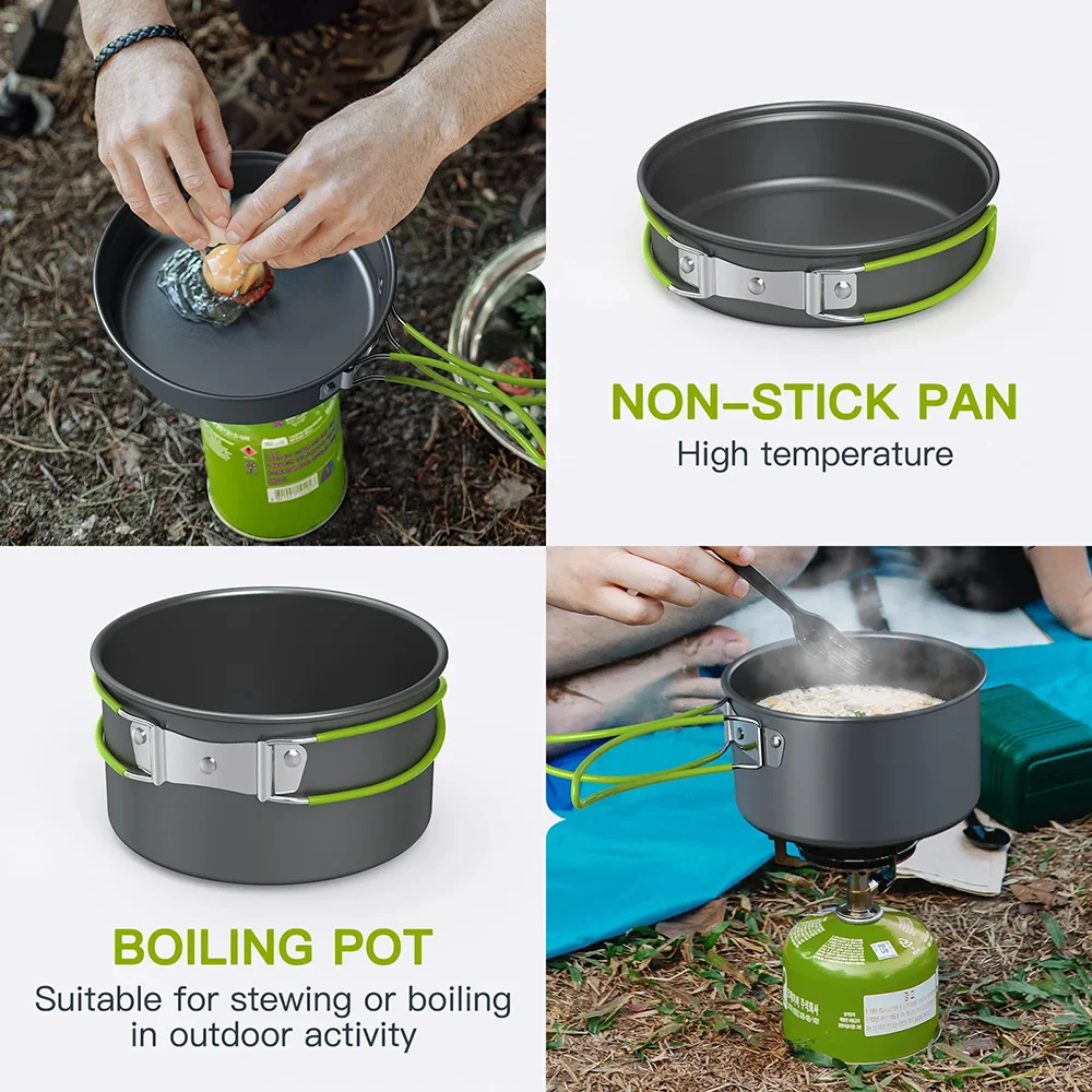 Outdoor Cooking Camping utensi – обзор и цена Camping Cooking Bundle